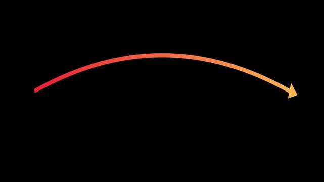 arrow video motion graphic 