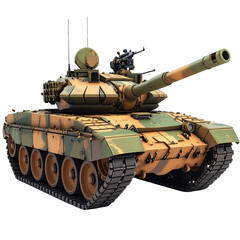 Obraz premium Char militaire, objet en 3 d