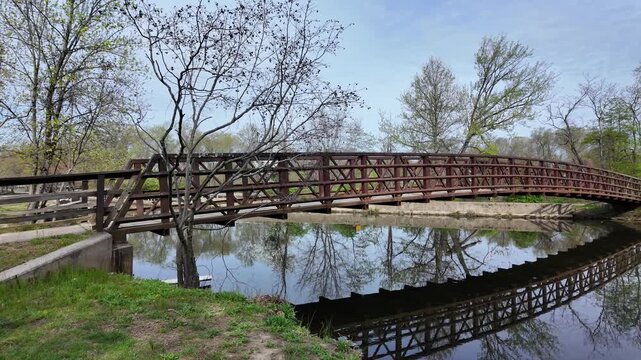 This is a picturesque park of historical and natural significance located in the state of New Jersey.