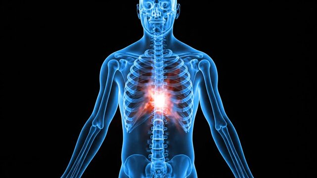 Visualizing the Human Skeletal System with Focus on the Chest and Spine in Medical Imaging