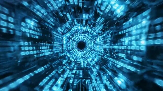 VPN Secure Tunnel Cyber Background