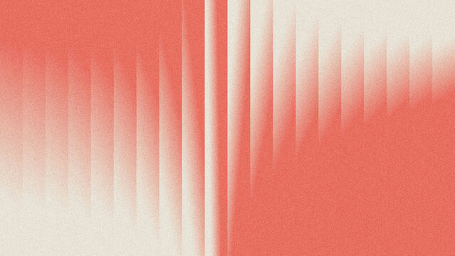 Abstract vertical gradient background with coral orange and cream white tones, featuring grainy noise texture. Modern minimalist design with soft stepped gradients.