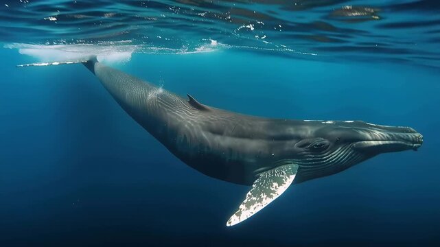 温冷の境を切り裂くクジラで変化の手触りを描く