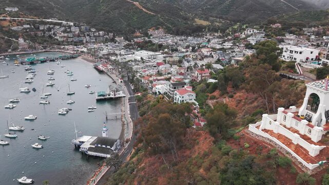 Tracking shot of Avalon