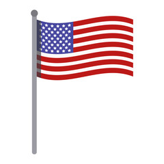 Obraz premium United States flag
