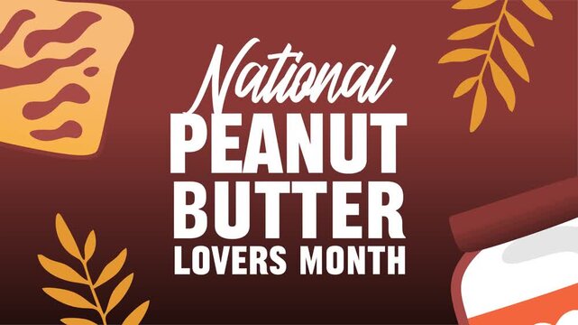 National Peanut Butter Lovers Month