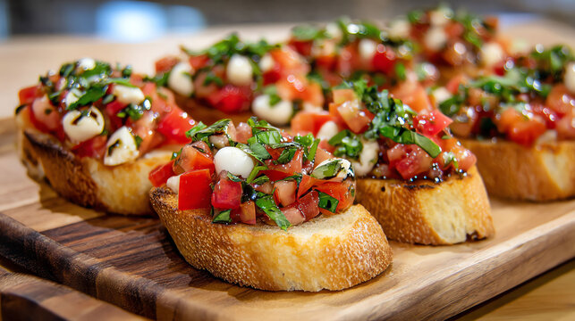 Bruschetta Delight on Toast