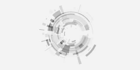 Obraz premium Halftone dots in radial form. Vector dotted frame set. Radial halftone dotted background. Fireworks Explosion background. Vector Illustration. Halftone design element for various purposes.