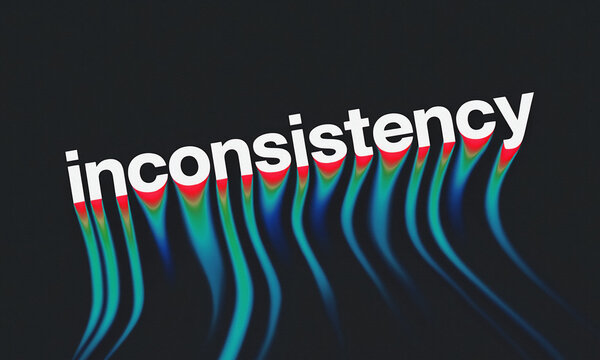 3d render of a creative inconsistency mishko effect