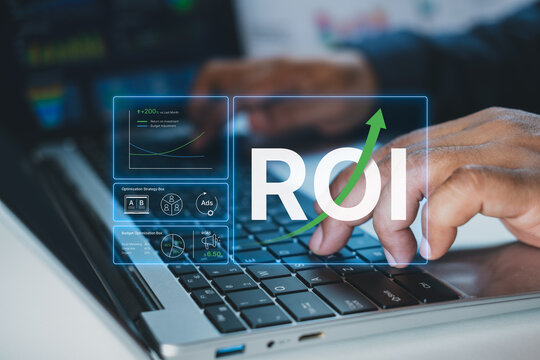 ROI strategy marketing performance, budget allocation, ROAS tracking, A/B testing insights, advertising analysis business growth, KPI dashboard optimization, digital metrics, ROI Performance Dashboard