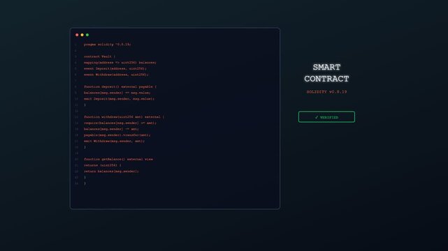 A sophisticated blockchain finance ledger animation showing the seamless deployment of an automated smart contract within a secure digital environment for modern decentralized financial applications