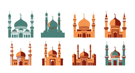 Fototapeta premium Mosque architecture Islamic building design 1.