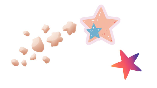 hand with star