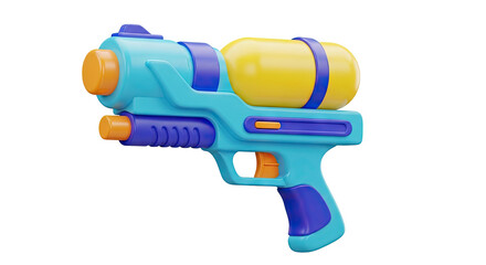 Naklejka premium Cartoon Water Gun Toy