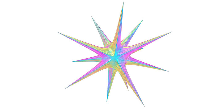 Iridescent Starburst