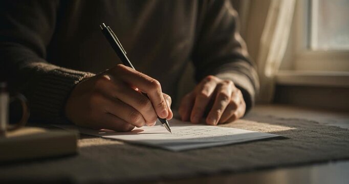 Fountain Pen Signature Detail
