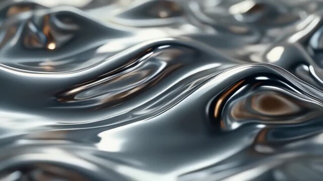 Macro Photography of a Soap Bubble Surface with Iridescent Colors and Bubbles