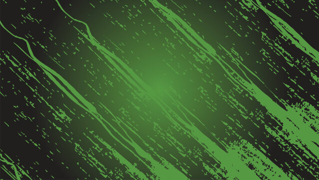 Green abstract grunge background with futuristic digital technology patterns and light textures for a modern business or science data wallpaper design