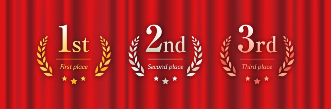 金銀銅 1位2位3位 ランキングのアイコンセット