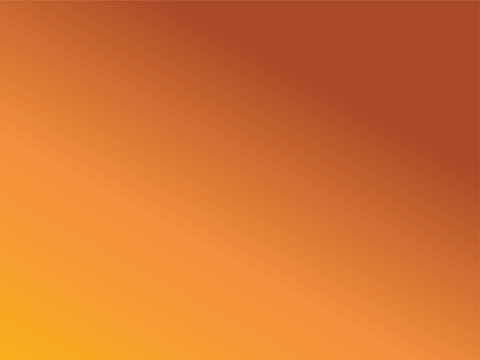 Abstract image showing a smooth diagonal gradient transition from yellow to orange to dark brown.