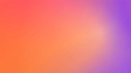 Naklejka premium Dreamy gradient background with sunset gradation tones. Soft and calm atmosphere for creative layouts, posters and aesthetic visuals.