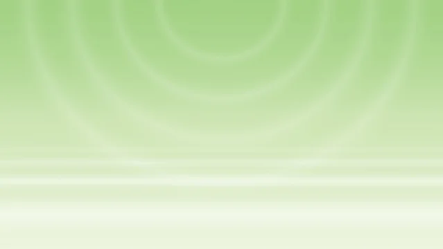 Soothing green abstract waves desktop wallpaper