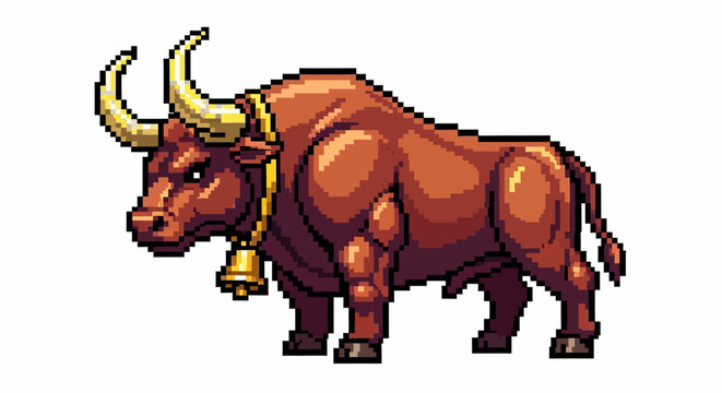 Pixel Bull Bull Pixel Images – Browse 1,821 Stock Photos, Vectors, and Video ...