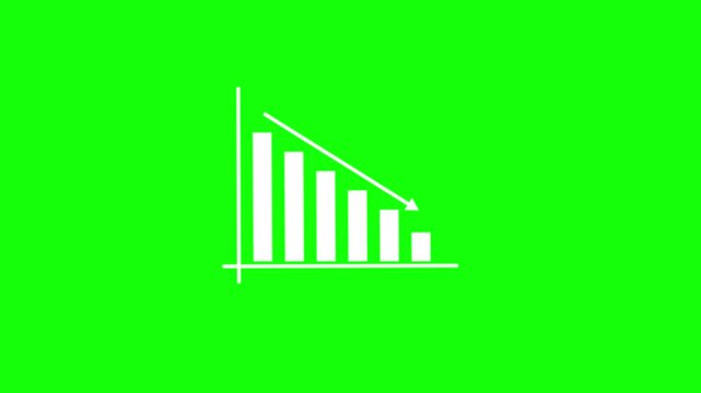 Simple white lines forming an l shape on a bright green background