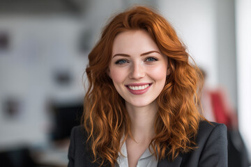 Obraz premium Business woman female team leader professional manager ceo entrepreneur lawyer diverse happy smiling ambitious inspiring senior attractive confident startup meeting modern office workspace teamwork 