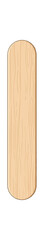 Naklejka premium Simple Beige Bandage for Wound Care and First Aid.