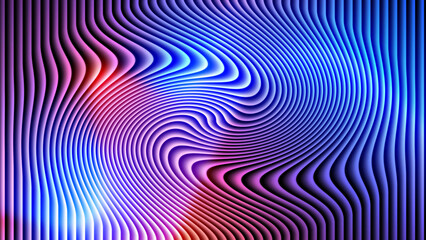 Fototapeta premium Vibrant Gradient Wave Pattern Background