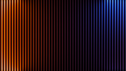 Obraz premium abstract gradient background with orange and blue vertical lines