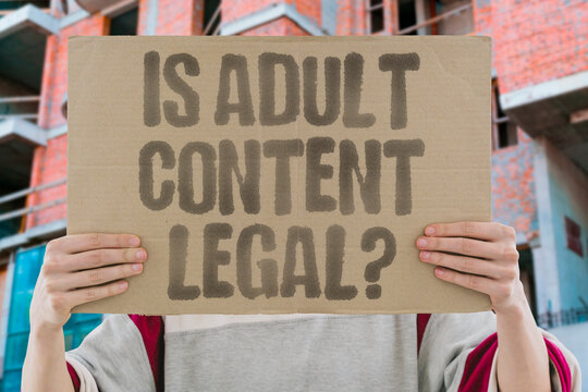 "Is Adult Content Legal?" Documented obscenity law varies widely making adult content legality context-dependent. ADULT. CONTENT. LEGAL. REAL. LAW.