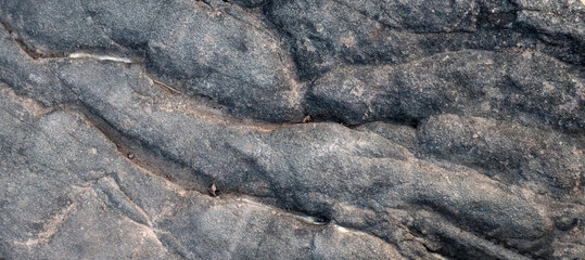 Naklejka premium Rock and stone texture gray material background pattern. High resolution seamless rock diffuse texture. textured concrete. Abstract gray rock background. Close-up mountain texture. Seamless pattern