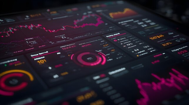 showing real time currency exchange graph with world map overlay and glowing data points