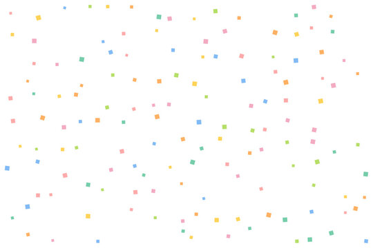 Pastel confetti background