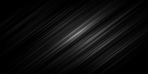 Abstract Black Lines: A dark canvas of intricate lines, radiating with a captivating allure, perfect for a striking backdrop or a touch of modern minimalism. for Website. Background, Branding © Anik