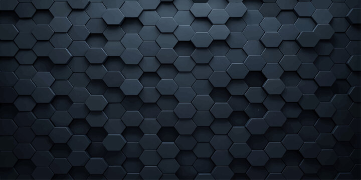 Abstract Hexagon Pattern Texture: A striking close-up showcases a repeating hexagonal pattern, offering a modern. for Website. Background, Branding
