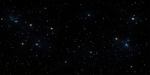 Fototapeta premium Abstract Celestial Symphony: A breathtaking view of the night sky, speckled with countless stars, some clustered into familiar constellations. for Website. Background, Branding
