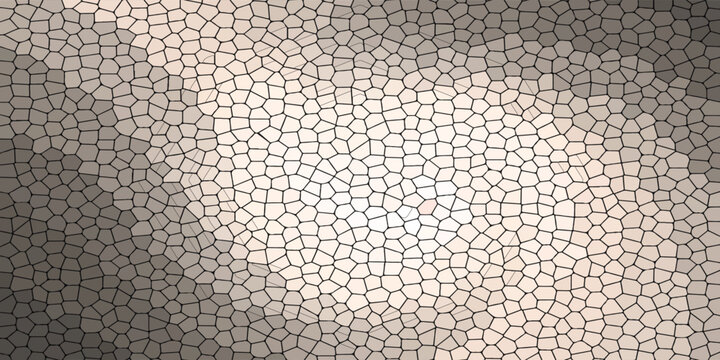 Abstract Voronoi Pattern with Organic Cell Structure and Subtle Color Gradients.
