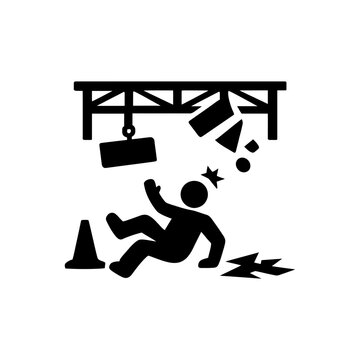 Falling Objects Impact Icon