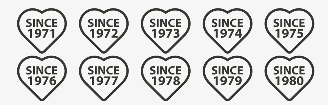 Since vector sign for 1991 to 2000.