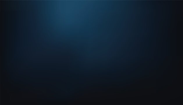 Dark blue and black abstract gradient background