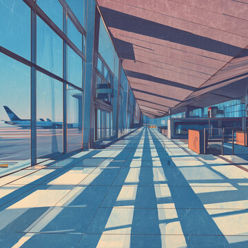 Aeroporto. Sala d'attesa