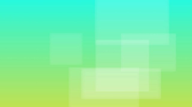 Abstract motion background, green gradient seamless, loop