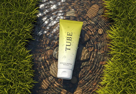 Cosmetic Tube Mockup