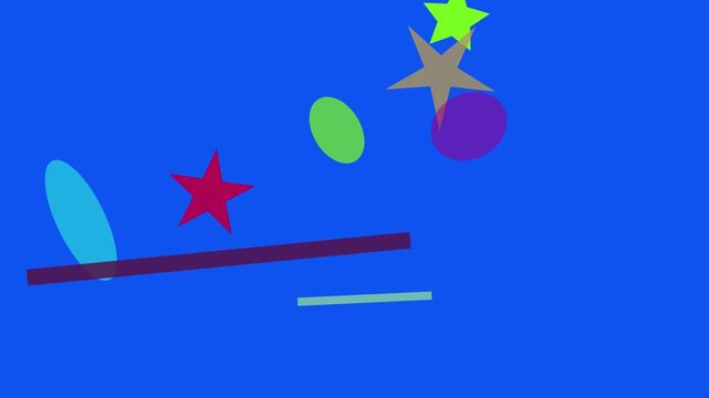 Flying kites in blue sky with colorful patterns and ribbons
