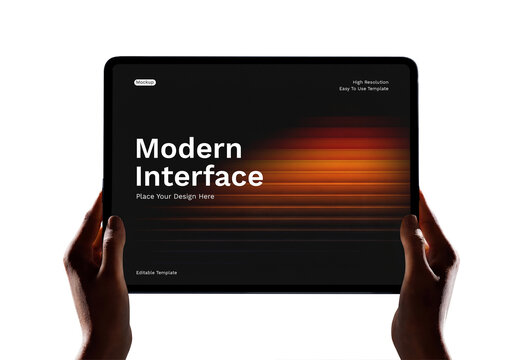 Tablet Screen Mockup