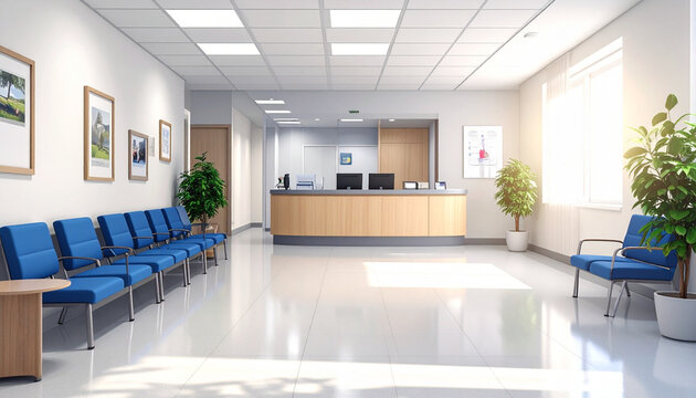 Modern Medical Office Waiting Room
