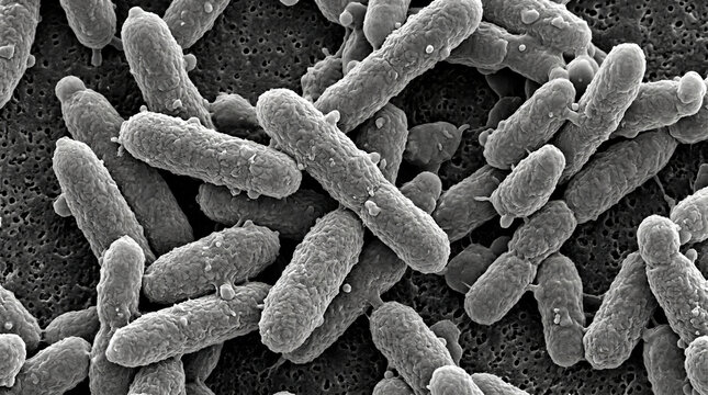 Candida albicans opaque phase cells SEM